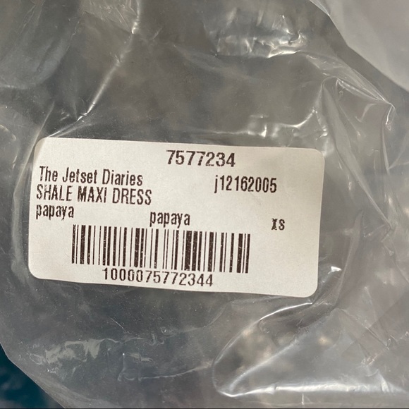 🔥Host Pick🔥The Jetset Diaries Shale Maxi Dress XS NWT - Picture 15 of 16